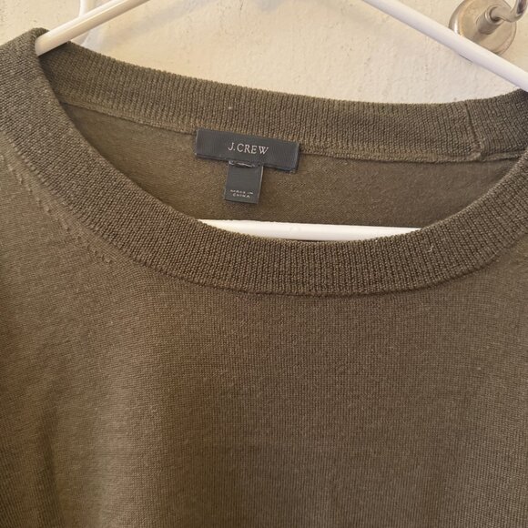 J Crew Tippi Crewneck sweater in Merino, XXL in Olive Green - Picture 3 of 5